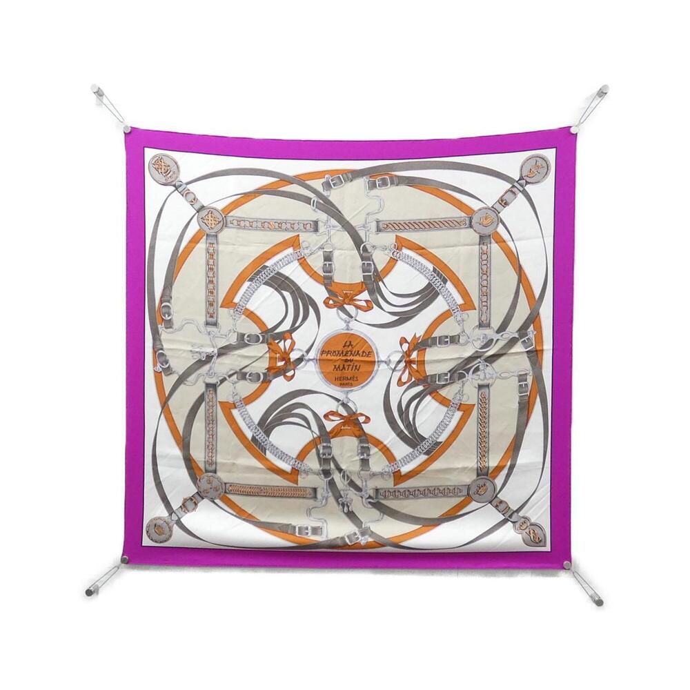 Hermes LA PROMENDE DU MATIN Carre Scarf Muffler